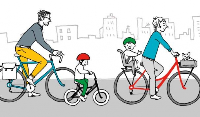 El BACC fa una crida de voluntariat per fer de la bicicleta protagonista de la setmana de la mobilitat sostenible al setembre.  Font: BACC