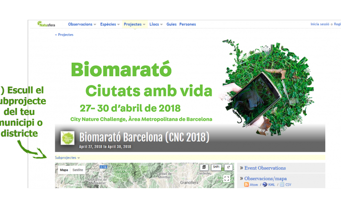 Barcelona accepta el repte de la Nature City Challenge amb la Biomarató Font: Biomarató