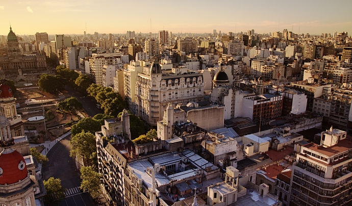 Buenos Aires, la primera ciutat a l'Argentina que acollirà les beques. Font: Wikipedia