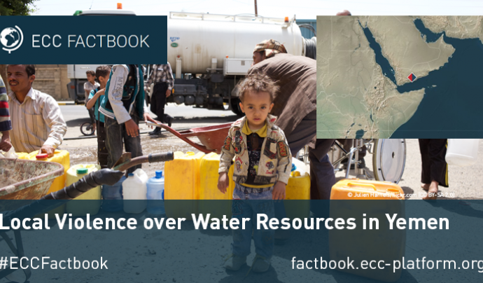 Conflicte per l'aigua al Yemen recollit en la plataforma ECC platform Font: ECC platform