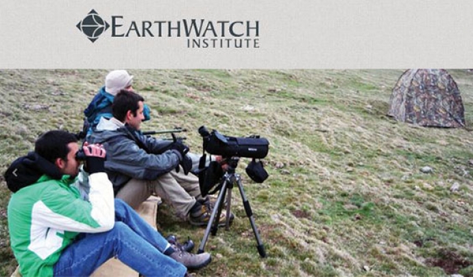 CREAF organitza cada any estades de voluntariat científiques als boscos del Pirineu amb l'ONG Earthwatch. Font: Earthwatch