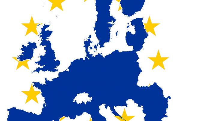Mapa de la Unió Europea Font: Wikimedia Commons