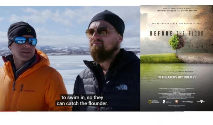 Before the flood, el documental de Leonardo Di Caprio, també es projecta al Ficma d'enguany  Font: Before  the Flood