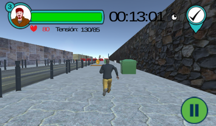 Captura de la imatge del joc Run4Fun Font: Run4Fun