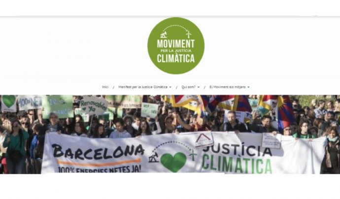 El moviment per la Justícia Climàtic ha expressat la seva valoració de la llei Font: Moviment Justícia Climàtica