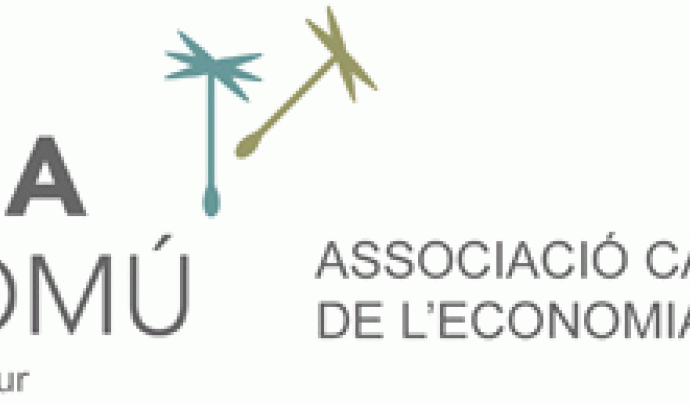 Logotip de l'Associació Catalana per al Foment de l'Economia del Bé Comú Font: Associació Catalana per al Foment de l'Economia del Bé Comú