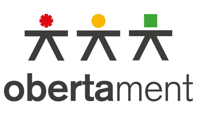 Logotip d'Obertament Font: Obertament