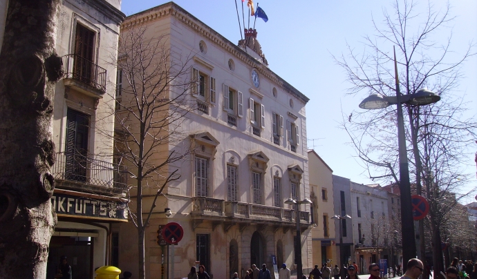 L'Ajuntament de Mataró. Font: Wikimedia