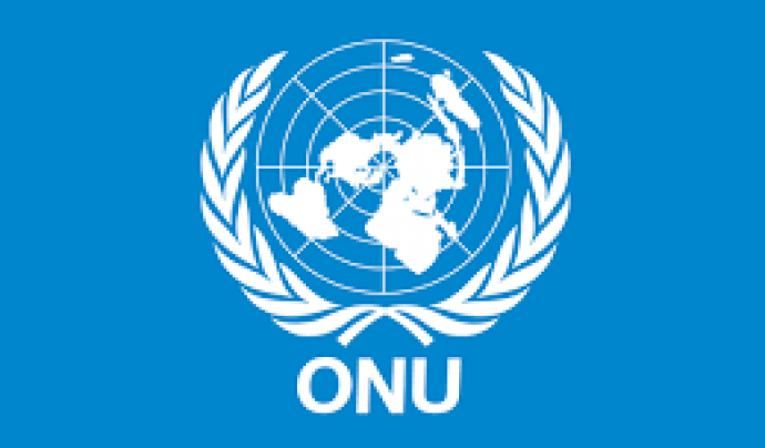 Logo de l'ONU. Font: CM Global