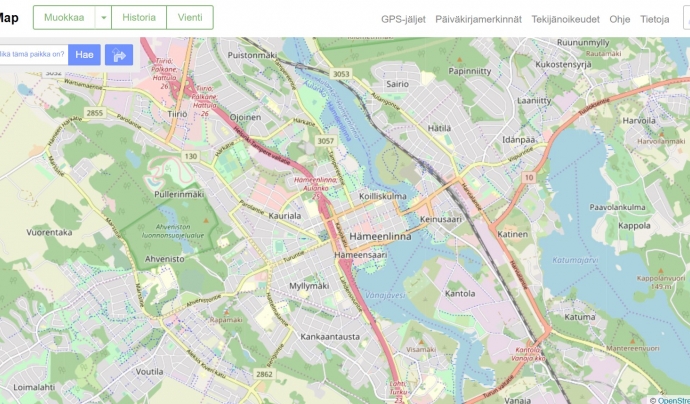 Open Street Maps és un mapa col·laboratiu on les dades són introduïdes per milers de persones.  Imatge de Contribuidors Open Street Maps. Llicència d'ús CC BY-SA 2.5 Font: Open Street Maps. Llicència d'ús CC BY-SA 2.5