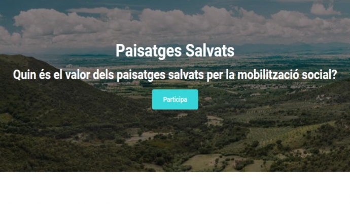 A partir del febrer s'obre un procés participatiu per identificar els valors que representen i aporten els paisatges salvats  Font: Associació de Naturalistes de Girona