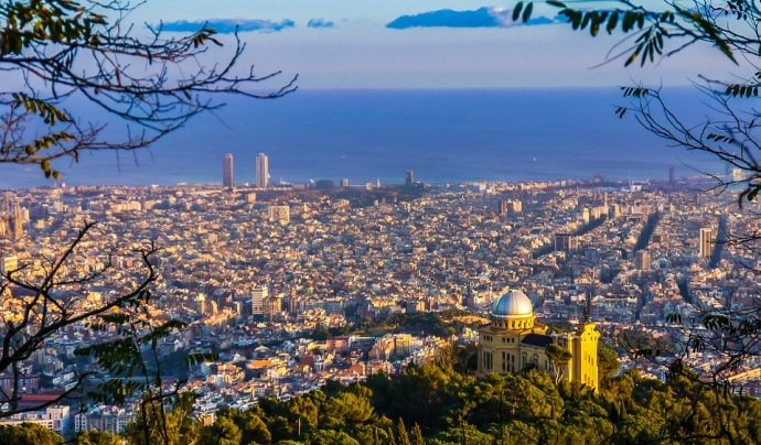 Panoràmica de Barcelona. Font: Pixabay
