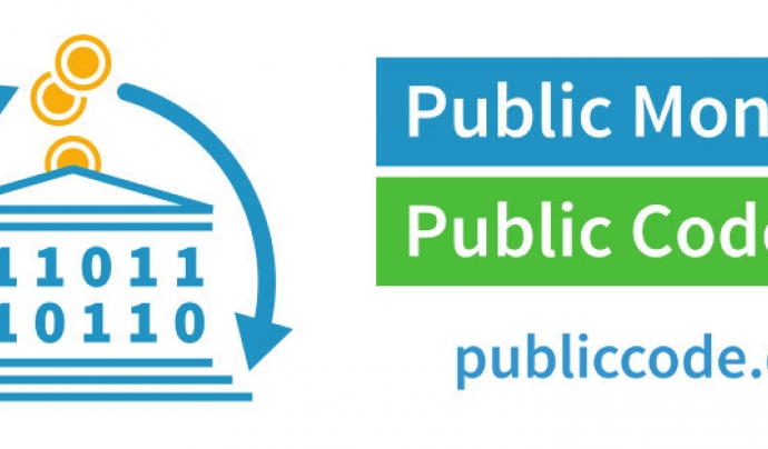 Campanya Public money, public code Font: Free Software Foundation Europe