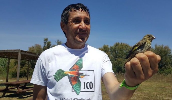 La samarreta de l'Associació ICO  ajuda a transmetre el missatge de l'entitat Font: Associació ICO