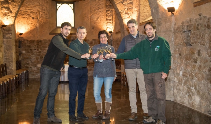 Acord entre Seo Bird Life i Heredad Segura Viudas per la protecció de la biodiversitat a les vinyes de Torrelavit Font: Heredad Segura Viudas