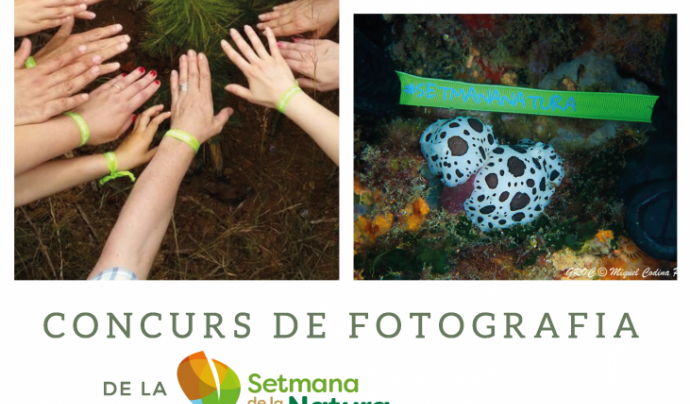 Totes les persones participants reben la pulsera #setmananatura per simbolitzar el seu compromís. Es poden compartir fotografies a les xarxes socials i participar en un concurs. Font: Setmana de la Natura