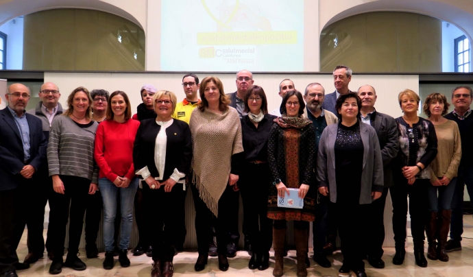 Membres de la Taula de Salut Mental de Lleida i el Segrià. Font: Paeria Comunicació