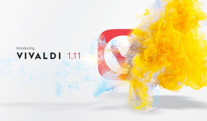 Imatge promocional de la publicació del nou navegador Vivaldi. 