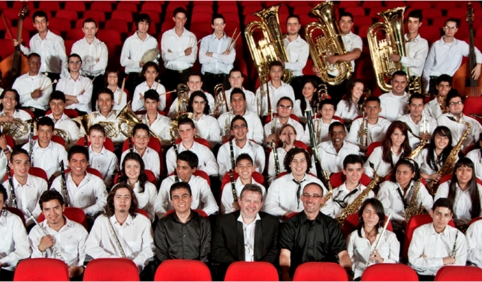 Banda Sinfónica Juvenil de la Red de Escuelas de Música de Medellín Font: 