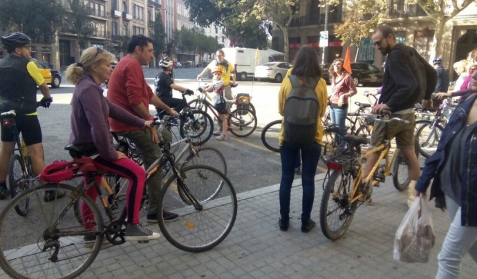 Voltant per Barcelona en bicicleta Font: Bicibarris