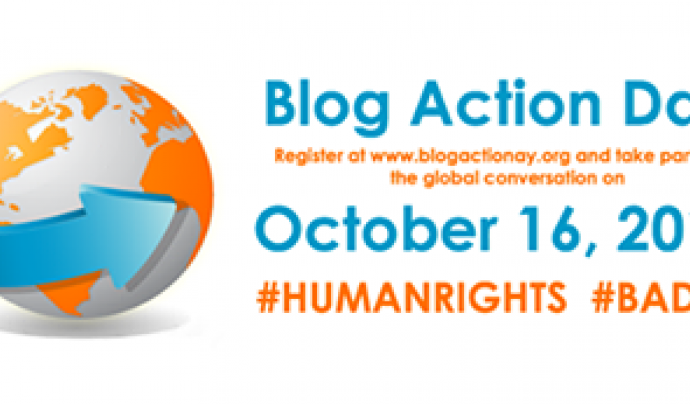 Blog Action Day (Dia de l'acció bloguera) 2013 sobre drets humans