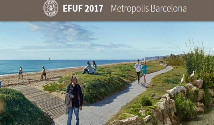 Del 31 de maig al 2 de juny es celebra a Barcelona el Forum dels Boscos Urbans ( imatge : efuf2017.amb.cat)  Font: 