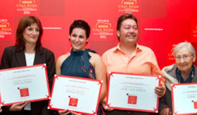 Finalistes dels Premis Caja Roja 2011 Font: 