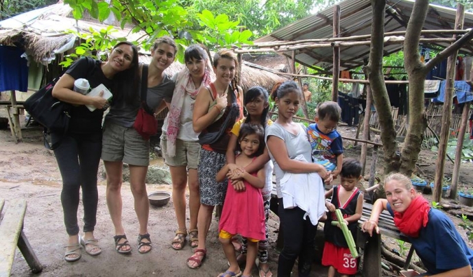 Camp de Solidaritat a l'Illa de Luzon, a Filipines Font: Setem