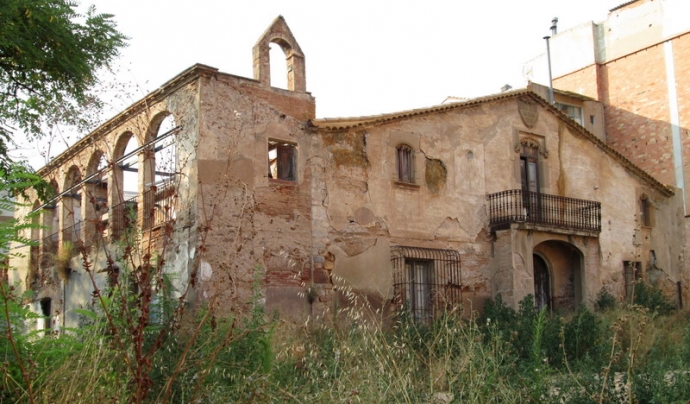 Estat actual de la masia Font: Ajuntament de Sabadell