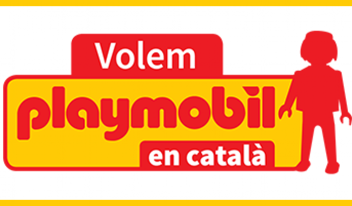 L'entitat exigeix a Playmobil que etiqueti en català. Font: Plataforma Per la Llengua Font: 