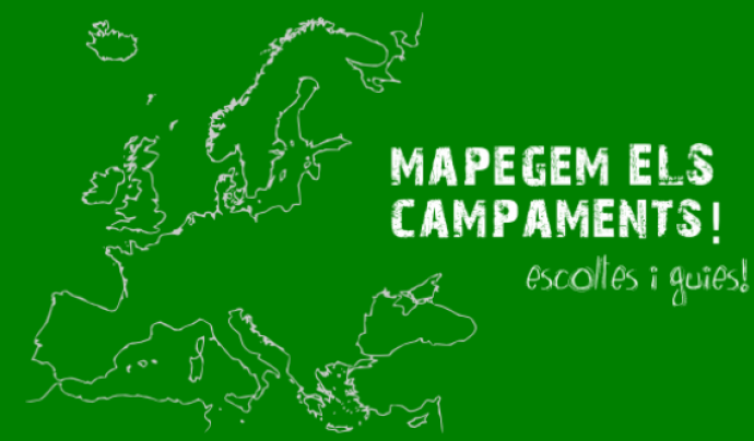 Mapa dels campaments escoltes i guies 2014!