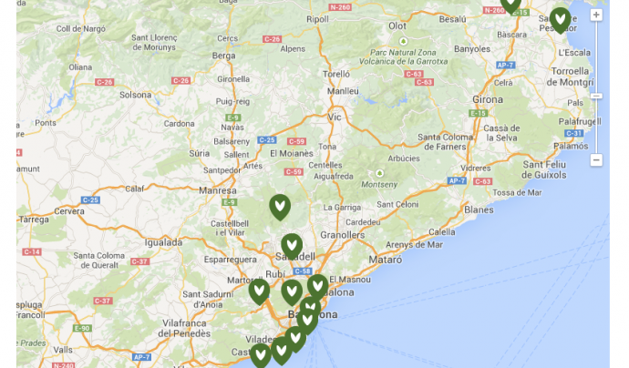 Al portal pots visualitzar activitats i crides de voluntariat arreu de Catalunya Font: 
