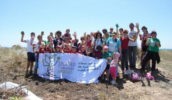 Setmana del Voluntariat Ambiental 2014 Font: 