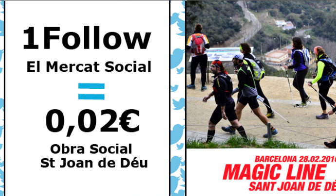 Fes un follow solidari per la Barcelona Magic Line  Font: 