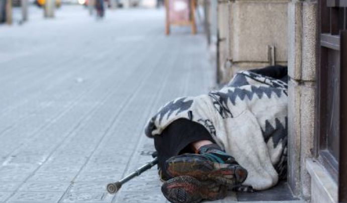 Persona sense llar (Font: Fundació Arrels) Font: 