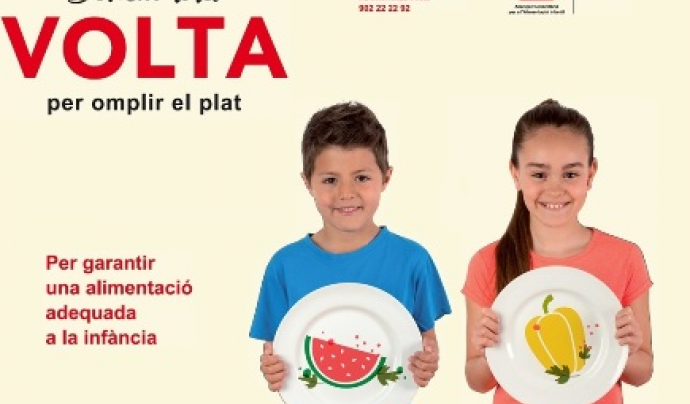 'Donem-li la volta per omplir el plat', la nova campanya de Creu Roja de Catalunya Font: 