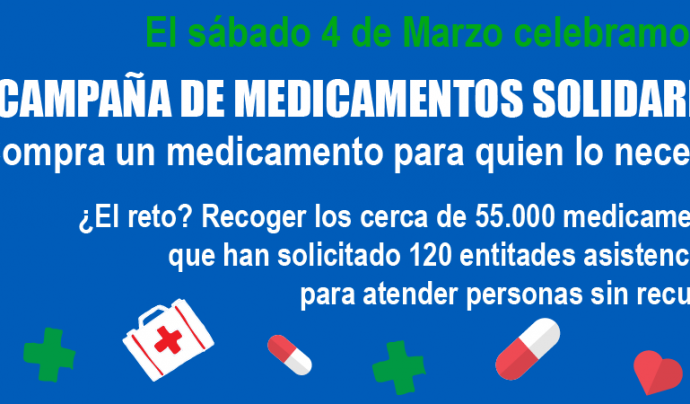 El Banc Farmacèutic impulsa la 10a Campanya de Medicaments Solidaris Font: 