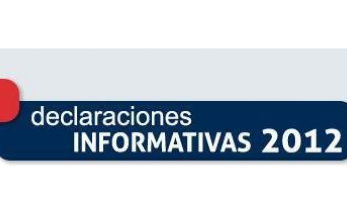 Logotip declaracions informatives 2012 Font: 