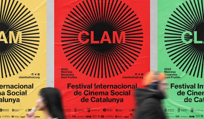 El Festival Internacional de Cinema Social a Catalunya Clam se celebrarà del 23 de setembre al 2 d'octubre. Font: Festival Clam