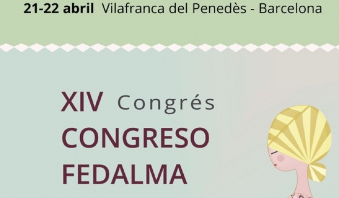 Cartell del Congrés Fedalma 2017 sobre lactància materna Font: Marta Rabasa López de Navarcles - Fedalma