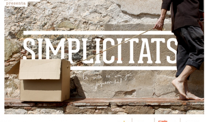 Cartell de l'obra "Simplicitats", de Xucrut Teatre. Font: 