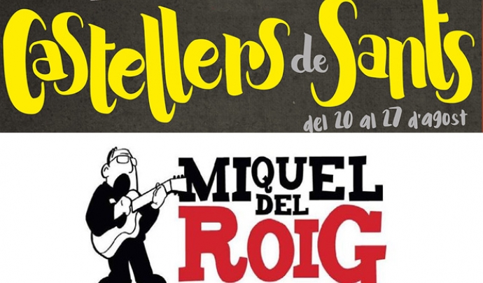 cartell concert Font: Castellers de Sants