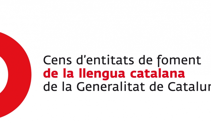 Logo del Cens d'entitats de foment de la llengua catalana