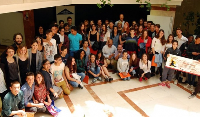 Foto de grup de participants en el concurs Font: 
