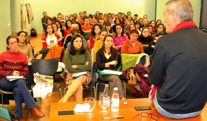 Imatge d'una conferència (Banc d'imatges del Ministeri de Cultura)