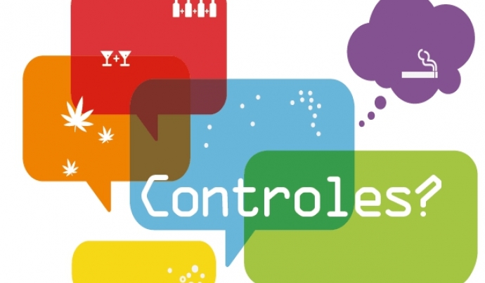 L'exposició "Controles?" sobre riscos i prevenció del consum de drogues Font: 