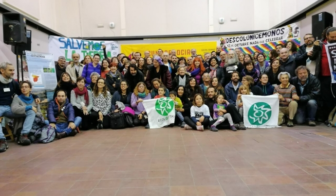 L'entitat Ecologistes en Acció va celebrar l'Assemblea Confederal a la cimera. Font: Ecologistas en Acción