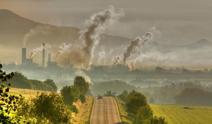Contaminació de l'aire, efecte hivernacle i canvi climàtic (imatge: cop21.gouv.fr)