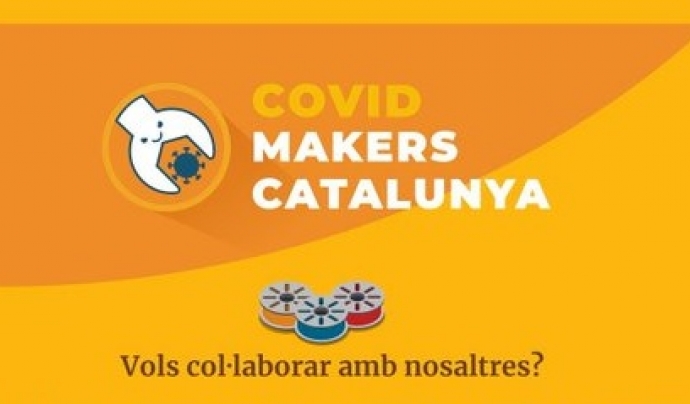 Els 'coronamakers' a Catalunya llencen una crida a la col·laboració per fabricar material d'ajuda i protecció. Font: Covid Makers Catalunya