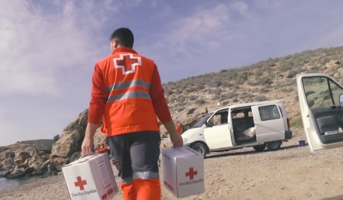Creu Roja ha fet una crida de voluntariat. Font: Creu Roja de Catalunya